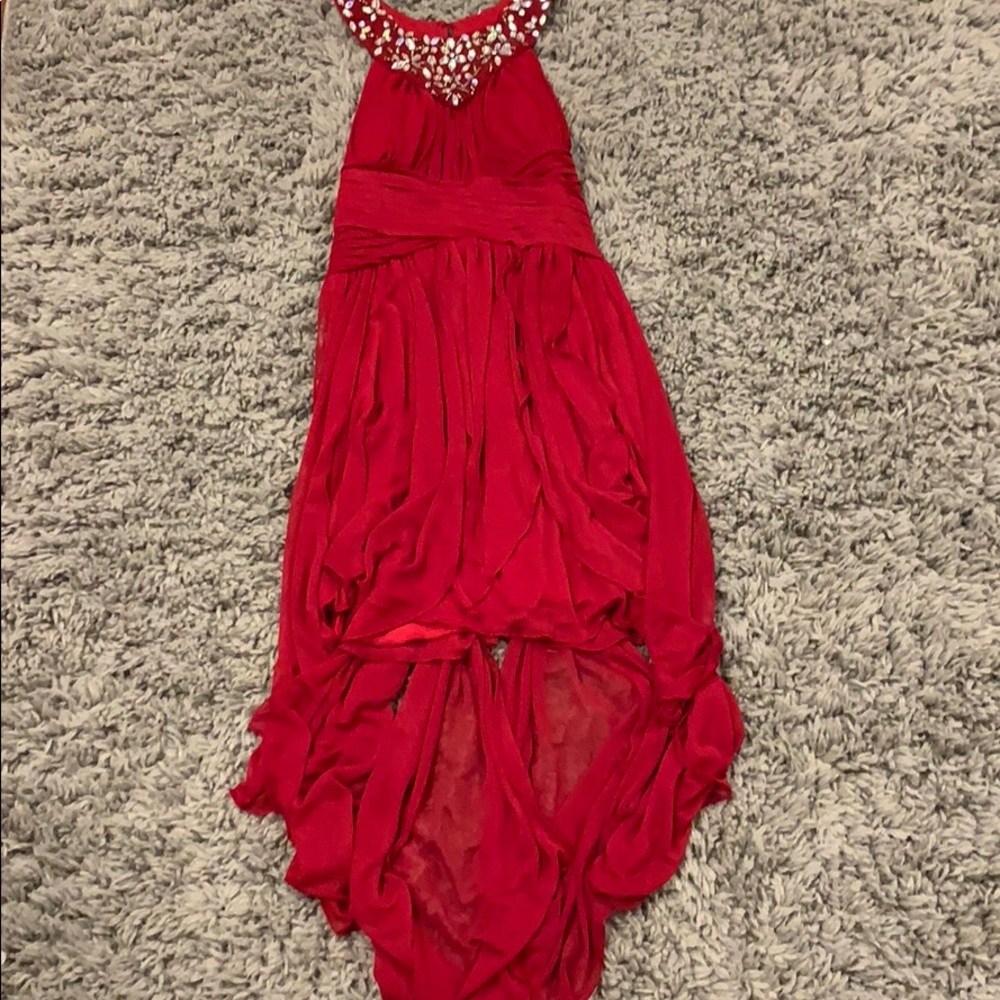 High-low homecoming/prom dress